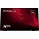 Viewsonic TD2465 pantalla de señalización Panel plano interactivo 61 cm (24'') LED 250 cd / m² Full HD Negro Pantalla táctil